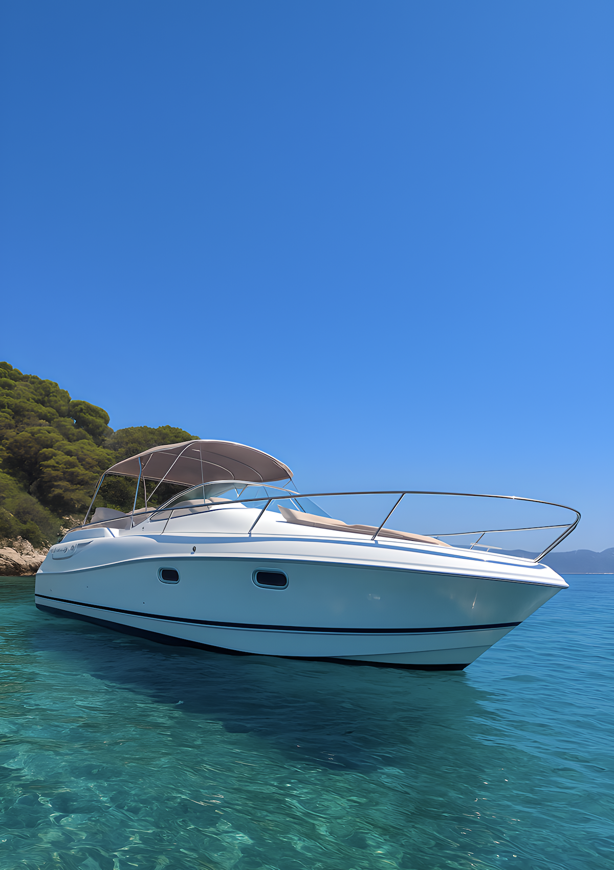 Luxury cruise boat